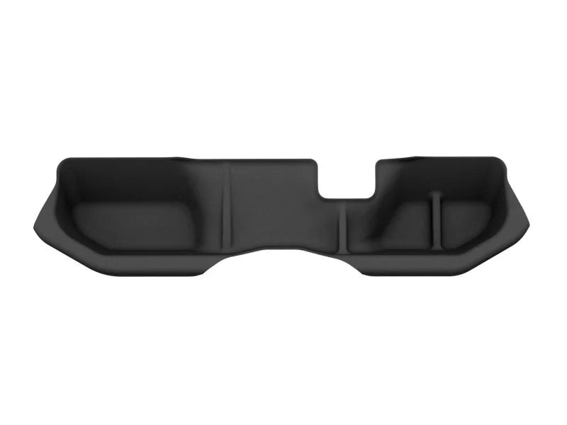WeatherTech 2009+ Dodge Ram Trucks Quad/Crew Cab (w/ OEM Subwoofer) Underseat Storage System - Black - Main Product View