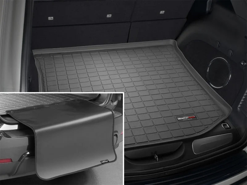 WeatherTech 2011+ Jeep Grand Cherokee Cargo Liner w/ Bumper Protector - Black - Main Product View