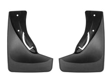 Load image into Gallery viewer, WeatherTech 2011+ Jeep Grand Cherokee No Drill Mudflaps - Black - Back View