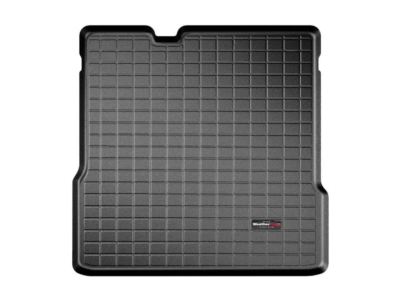 WeatherTech 2012+ Chevrolet Sonic Cargo Liners - Black - Installation View
