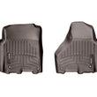 Load image into Gallery viewer, WeatherTech 2012+ Dodge Ram 1500 (Mega and Crew Cab) Front FloorLiners - Cocoa - Main Product View