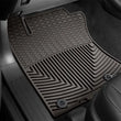 Load image into Gallery viewer, WeatherTech 2013-2014 Toyota 4Runner Front Rubber Mats - Cocoa - Back View