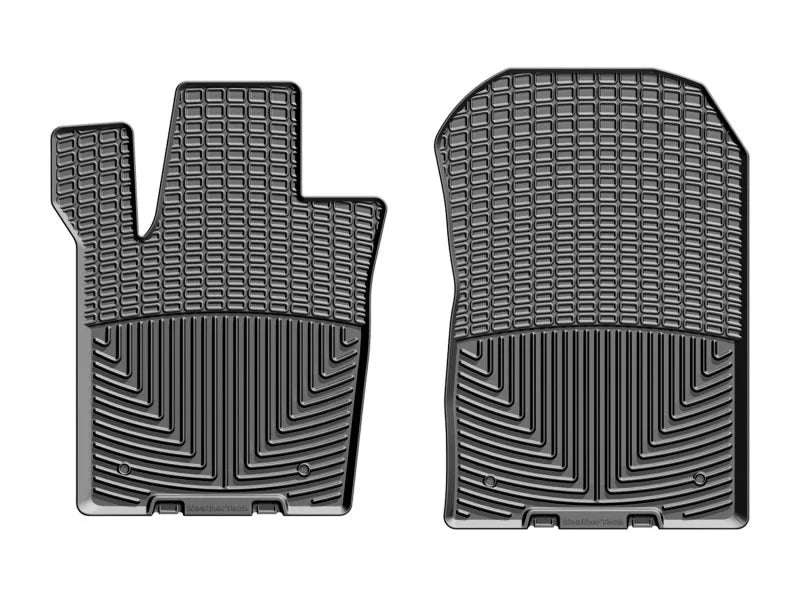 WeatherTech 2013+ Jeep Grand Cherokee Front Rubber Floor Mats - Black - Main Product View
