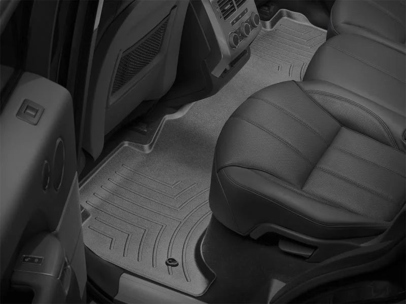 WeatherTech 2013+ Land Rover Range Rover Sport Rear FloorLiner - Black - Back View