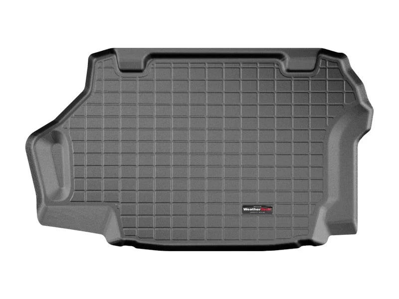 WeatherTech 2013+ Lexus ES Cargo Liners - Black - Back View