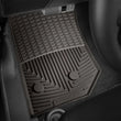 Load image into Gallery viewer, WeatherTech 2014-2016 Jeep Wrangler Unlimited Front Rubber Mats - Cocoa - Back View