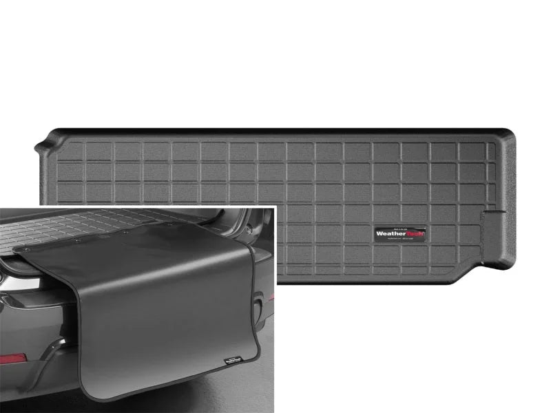 WeatherTech 2014-2018 BMW X5 Cargo w/ Bumper Protector - Black (Behind 3rd Row) - Main Product View