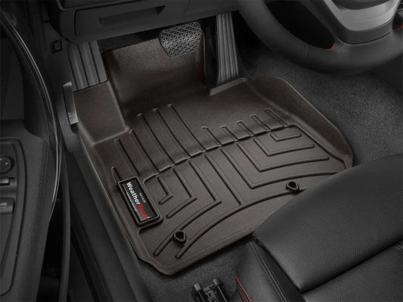 WeatherTech 2014+ BMW 2-Series Front FloorLiner - Cocoa - Back View