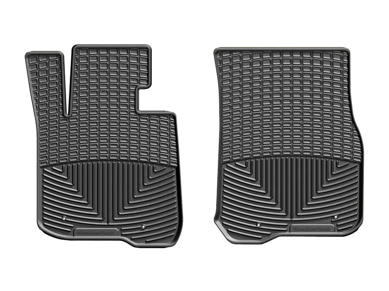 WeatherTech 2014+ BMW 4-Series Front Rubber Mats - Black - Side View