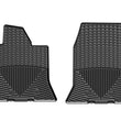 Load image into Gallery viewer, WeatherTech 2014+ Chevrolet Corvette Front Rubber Mats - Black - Main Product View