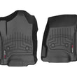 Load image into Gallery viewer, WeatherTech 2014+ Chevrolet Silverado 1500 Front FloorLiners - Black - Main Product View