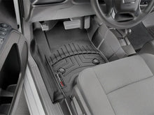 Load image into Gallery viewer, WeatherTech 2014+ Chevrolet Silverado 1500 Vinyl Front FloorLiner - Black (Fits Double / Crew Cab) - Side View