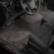 Load image into Gallery viewer, WeatherTech 2014+ Chevrolet Silverado (Crew Cab and Double Cab) Front FloorLiners - Cocoa - Additional View 9