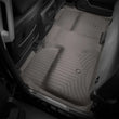 Load image into Gallery viewer, WeatherTech 2014+ Chevy Silverado Rear FloorLiner - Cocoa - Installation View
