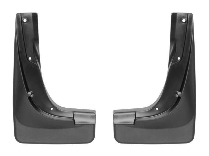 WeatherTech 2014+ Jeep Cherokee No Drill Mudflaps - Black (will not fit Tailhawk or Overland models) - Main Product View