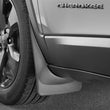 Load image into Gallery viewer, WeatherTech 2014+ Jeep Cherokee No Drill Mudflaps - Black (will not fit Tailhawk or Overland models) - Side View