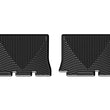 Load image into Gallery viewer, WeatherTech 2014+ Jeep Wrangler Rear Rubber Mats - Black - Main Product View
