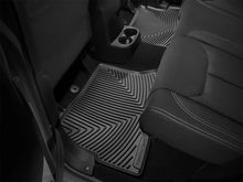 Load image into Gallery viewer, WeatherTech 2014+ Jeep Wrangler Rear Rubber Mats - Black - Installation View