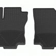 Load image into Gallery viewer, WeatherTech 2014+ Nissan Rogue (Also Fits Hybrid) Front Rubber Mats - Black - Main Product View