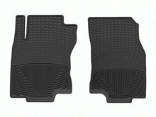 Load image into Gallery viewer, WeatherTech 2014+ Nissan Rogue (Also Fits Hybrid) Front Rubber Mats - Black - Main Product View