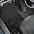 Load image into Gallery viewer, WeatherTech 2014+ Nissan Rogue (Also Fits Hybrid) Front Rubber Mats - Black - Side View