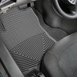 Load image into Gallery viewer, WeatherTech 2014+ Nissan Rogue (Also Fits Hybrid) Front Rubber Mats - Grey - Side View
