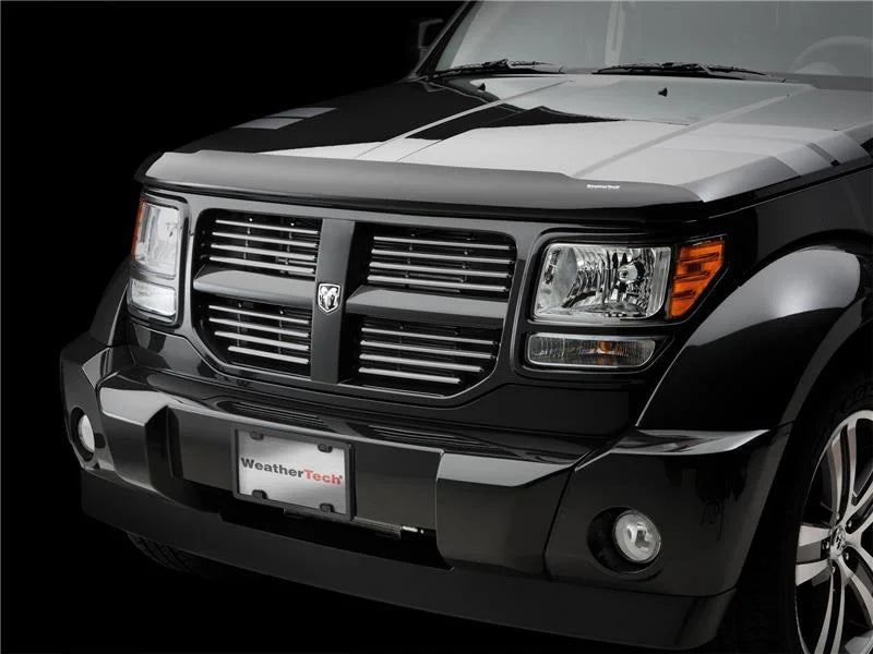WeatherTech 2014+ Subaru Forester Stone and Bug Deflector - Dark Smoke - Main Product View