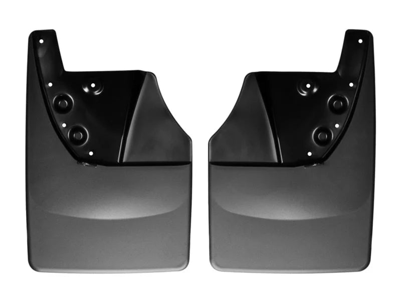 WeatherTech 2014+ Toyota Tundra No Drill Mudflaps (w/o Fender Flares/ Lip Molding) - Back View