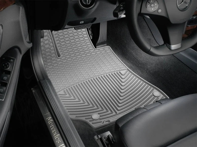 WeatherTech 2015-2018 Mercedes-Benz CLS-Class Front Rubber Mats - Grey - Additional View 5