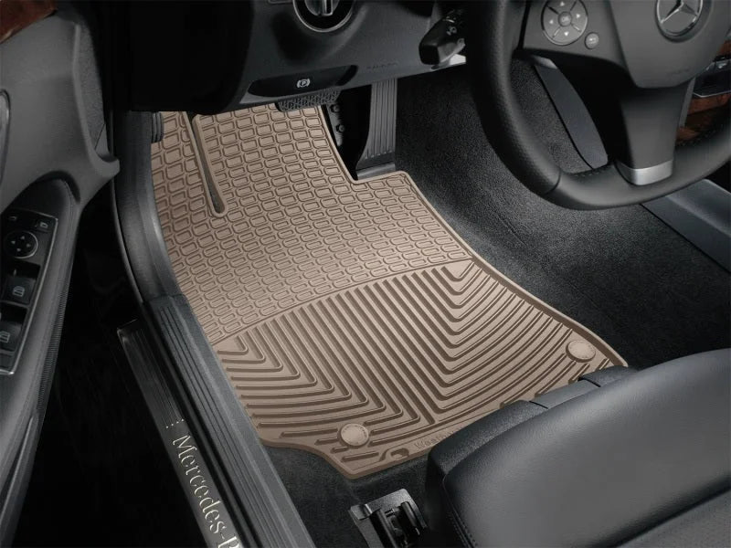 WeatherTech 2015-2018 Mercedes-Benz CLS-Class Front Rubber Mats - Tan - Additional View 5