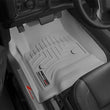 Load image into Gallery viewer, WeatherTech 2015+ Cadillac Escalade Front FloorLiner - Grey - Installation View