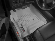 Load image into Gallery viewer, WeatherTech 2015+ Cadillac Escalade Front FloorLiner - Grey - Installation View