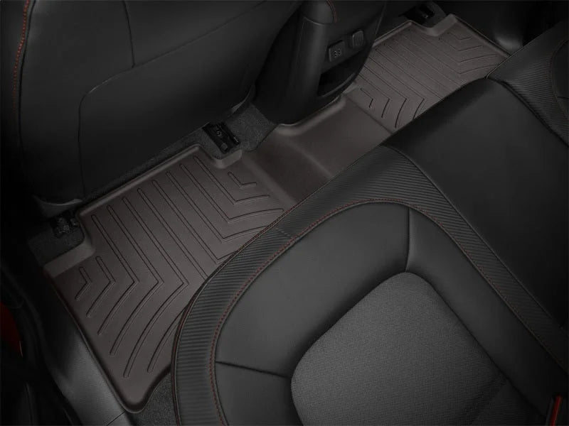 WeatherTech 2015+ Chevrolet Colorado (Fits Crew Cab) Rear FloorLiner - Cocoa - Side View