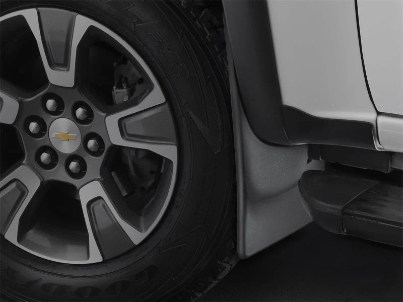 WeatherTech 2015 Chevrolet Colorado w/ Fender Flares No Drill Front Mudflaps - Additional View 5