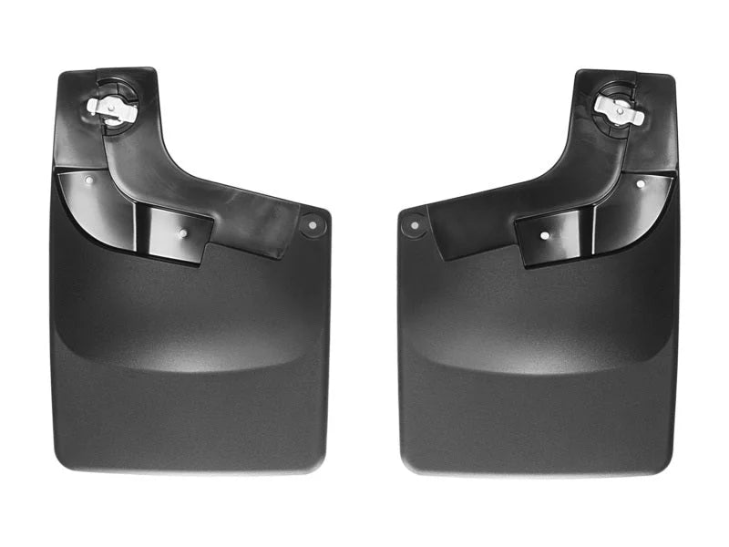 WeatherTech 2015 Chevrolet Colorado w/ Flare No Drill Rear Mudflaps - Back View