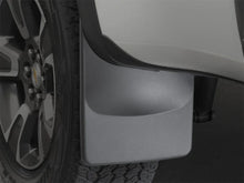 Load image into Gallery viewer, WeatherTech 2015 Chevrolet Colorado w/ Flare No Drill Rear Mudflaps - Installation View