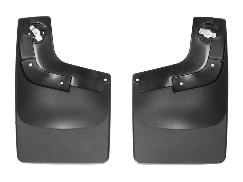 WeatherTech 2015 Chevrolet Colorado w/o Flare No Drill Rear Mudflaps - Main Product View