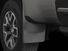 Load image into Gallery viewer, WeatherTech 2015 Chevrolet Colorado w/o Flare No Drill Rear Mudflaps - Installation View