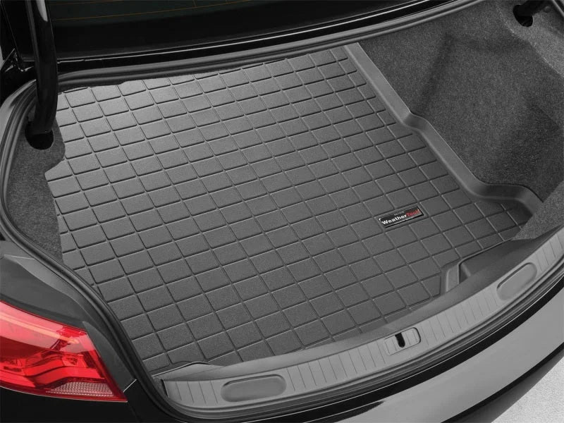 WeatherTech 2015+ Chevrolet Impala Cargo Liners - Black - Back View