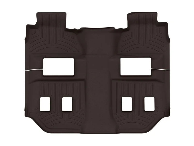 WeatherTech 2015+ Chevrolet Suburban/GMC Yukon XL Rear FloorLiner - Cocoa - Side View