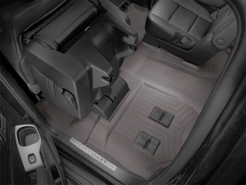 WeatherTech 2015+ Chevrolet Suburban/GMC Yukon XL Rear FloorLiner - Cocoa - Back View