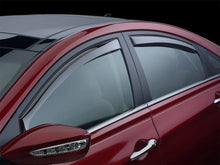 Load image into Gallery viewer, WeatherTech 2015+ Chevy Colorado/GMC Canyon Front Side Window Deflectors - Dark Smoke - Back View