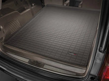 Load image into Gallery viewer, WeatherTech 2015+ Chevy Suburban/Cadillac Escalade ESV Cargo Liners - Cocoa - Back View