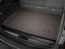 Load image into Gallery viewer, WeatherTech 2015+ Chevy Suburban/Cadillac Escalade ESV Cargo Liners - Cocoa - Installation View