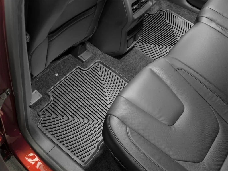 WeatherTech 2015+ Ford Edge Rear Rubber Mats - Black - Side View