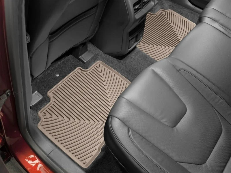 WeatherTech 2015+ Ford Edge Rear Rubber Mats - Tan - Side View