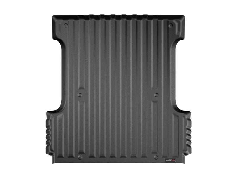 WeatherTech 2015+ Ford F-150 5ft5in Bed TechLiner - Black - Back View