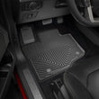 Load image into Gallery viewer, WeatherTech 2015+ Ford F-150 Front Rubber Mats - Black - Installation View