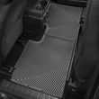 Load image into Gallery viewer, WeatherTech 2015+ Ford F-150 SuperCab Rear Rubber Mats - Black - Installation View