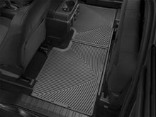 Load image into Gallery viewer, WeatherTech 2015+ Ford F-150 SuperCab Rear Rubber Mats - Black - Installation View